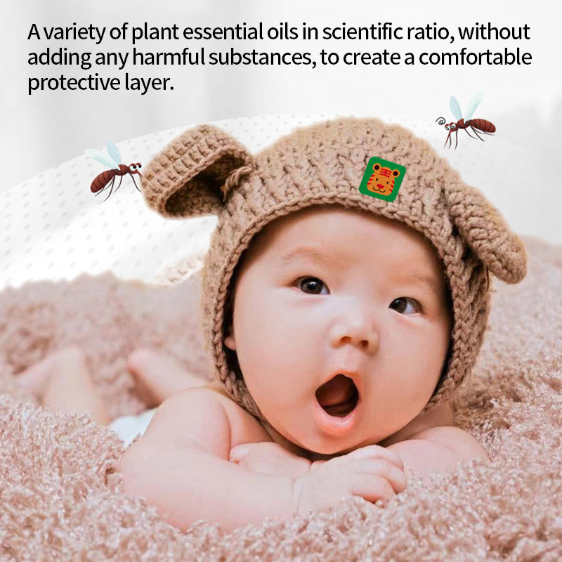 Anti-Mosquito Bites Baby Essential Oil Stickers - Image 2