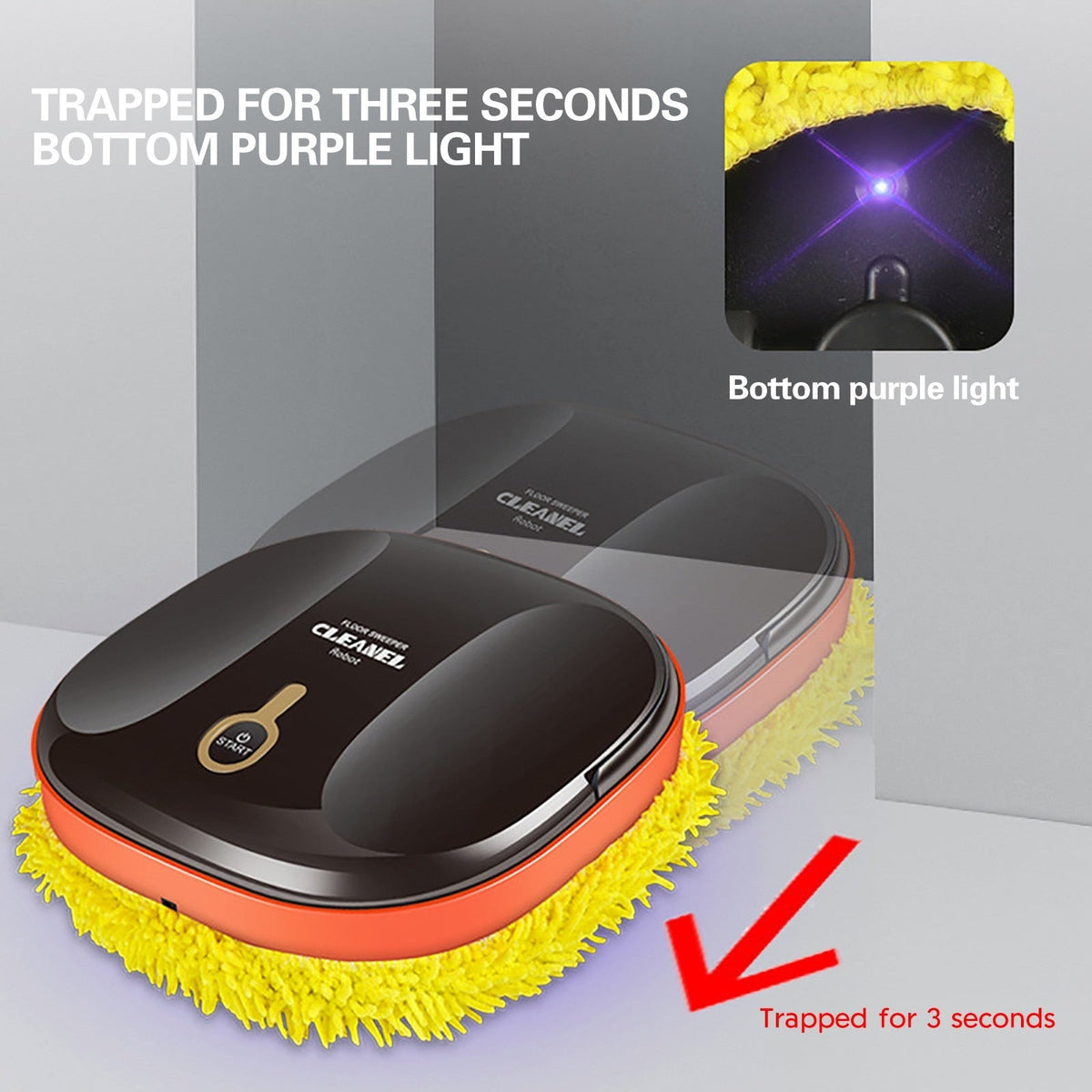 Smart Sweeping Robot Vacuum Cleaner