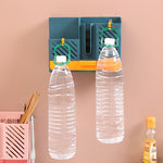 Wall-Mounted Kitchen Cutlery Drainer Storage