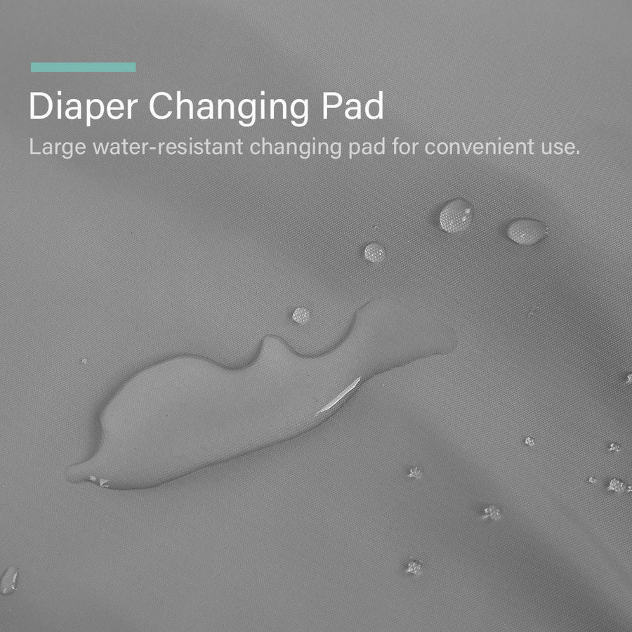 3in1 Portable Waterproof Baby Diaper Changing Pad - Image 6