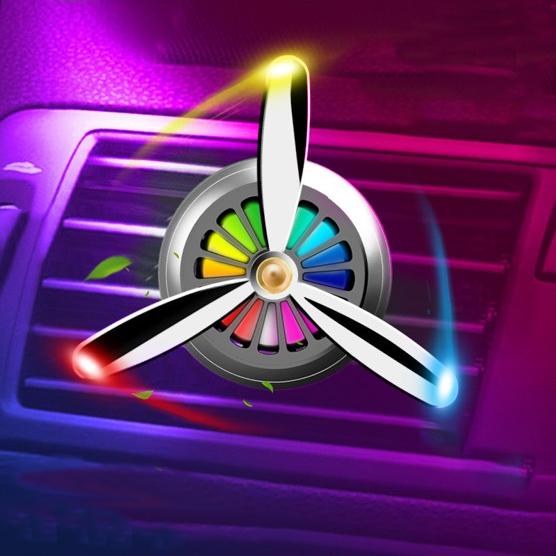 LED Light Propeller Car Air Freshener - Image 4