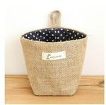 Zakka style cotton storage box