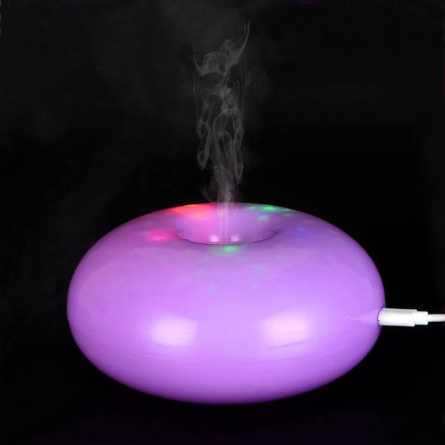 Mini Portable USB Wooden Aromatherapy Air Humidifier