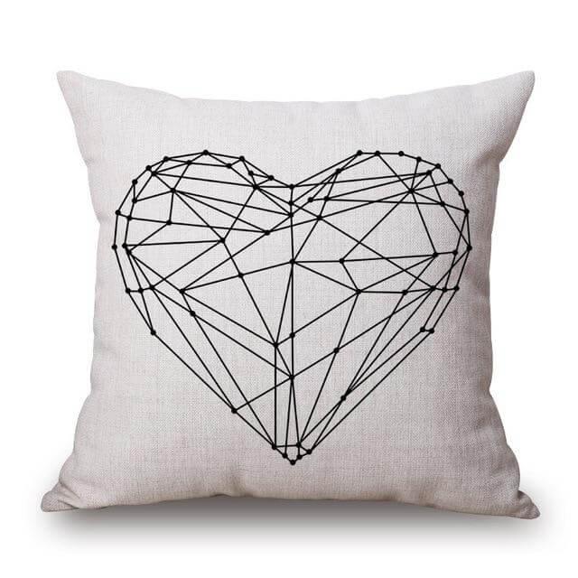 Romantic Modern Design Pillow Cases - MaviGadget