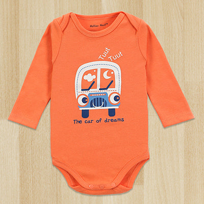 One-Pieces Baby Boy Gentleman Romper White Long Sleeve Baby bodysuit - Image 8