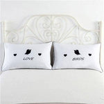 Couple Cute Bedding Pillow Cases - MaviGadget