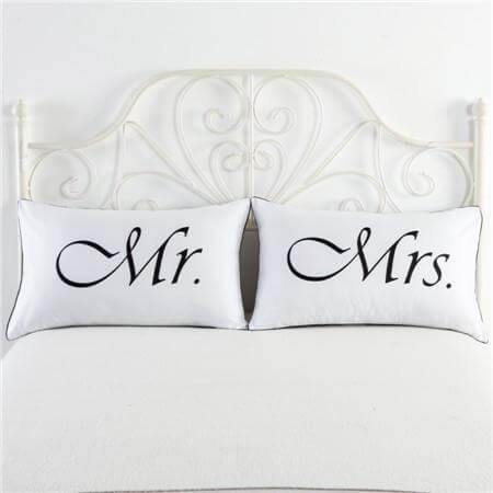 Couple Cute Bedding Pillow Cases - MaviGadget