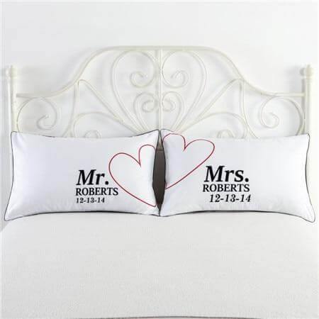 Couple Cute Bedding Pillow Cases - Image 1