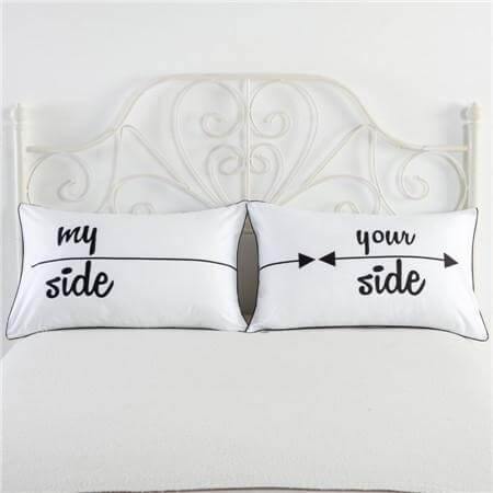 Couple Cute Bedding Pillow Cases - MaviGadget