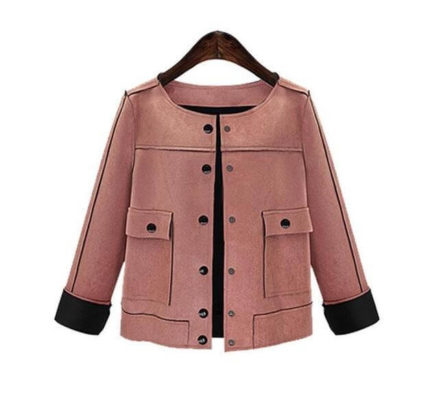 British Style Seasonal Women Short Jacket