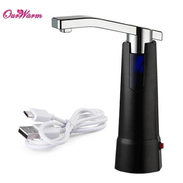 Easy Pump Water to the Bottle Electric Water Dispenser with Rechargeable Battery - Image 1