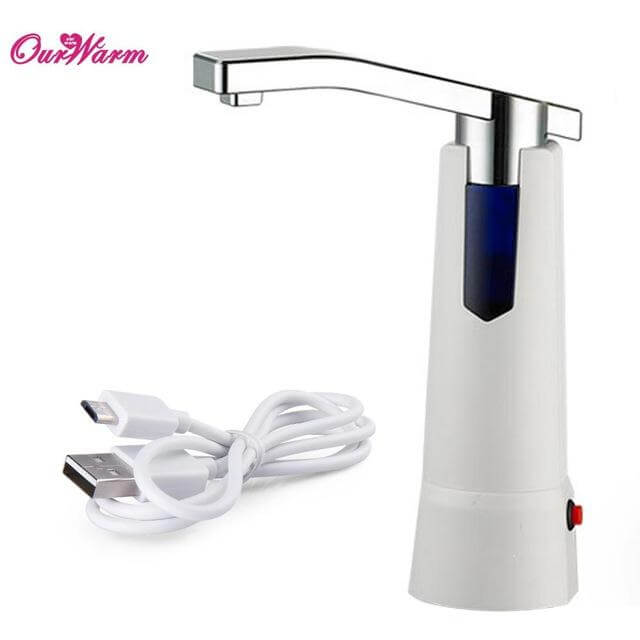 Easy Pump Water to the Bottle Electric Water Dispenser with Rechargeable Battery - Image 2