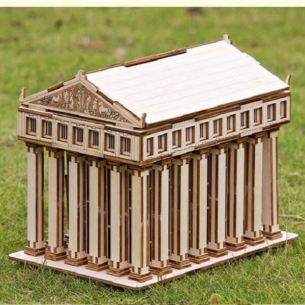 Wooden Solar Temple of Zeus - MaviGadget