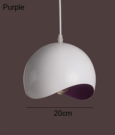 Modern Aluminum Eggshell Nordic Pendant Lamp - Image 10