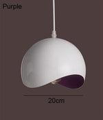 Modern Aluminum Eggshell Nordic Pendant Lamp