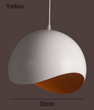Modern Aluminum Eggshell Nordic Pendant Lamp - Image 11