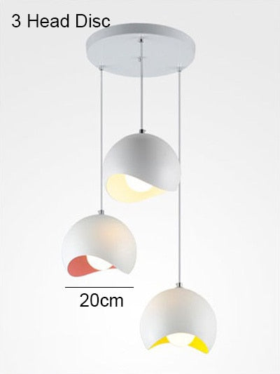 Modern Aluminum Eggshell Nordic Pendant Lamp - Image 4