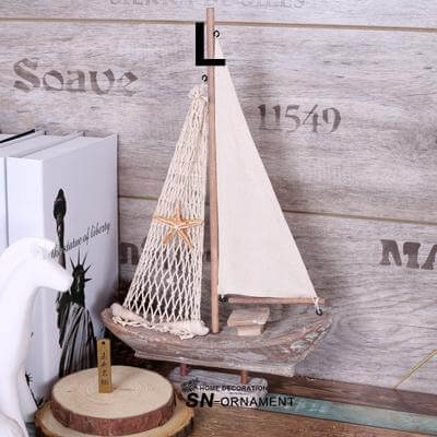American Rural Style Retro Handicrafts Sailing Ship - Image 3