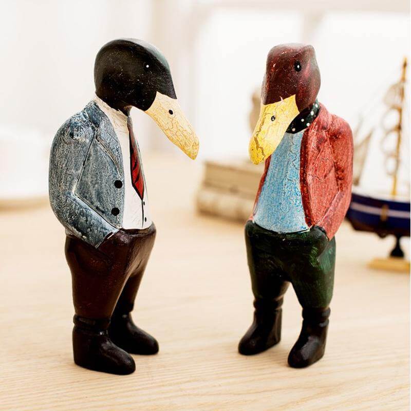 Mr Duck Brother Figurines - Image 6