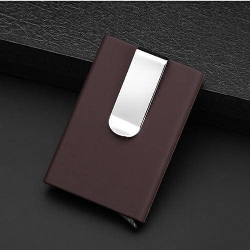 Automatic Pop Up Travel Card Wallet