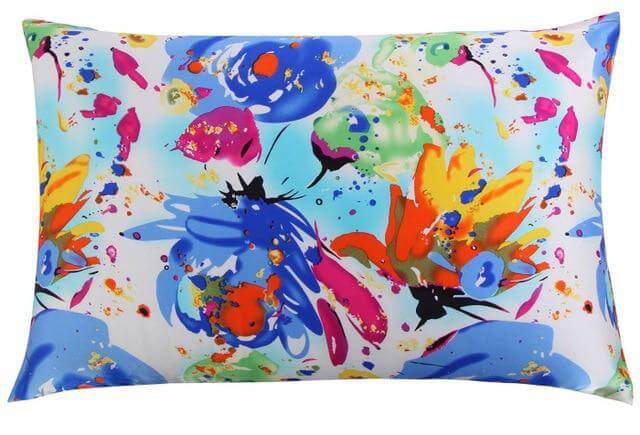 100% Nature Colorful Silk Colorful Pillowcases - Image 2