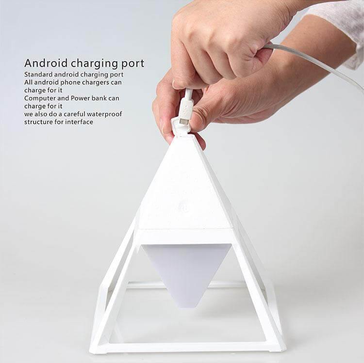 Pyramid Modern Touch Bedroom Lamp Decor - Image 10