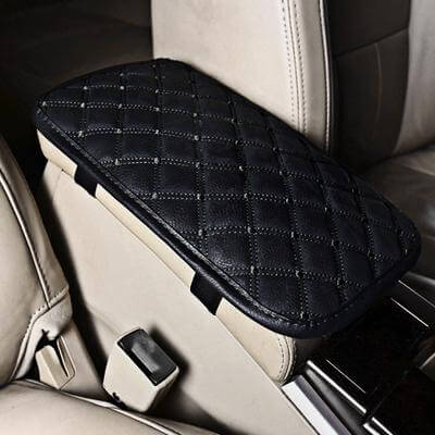 Leather Car Armrest Pad Covers - Image 3