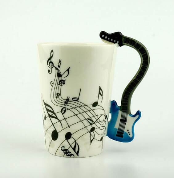 Guitar Style Ceramic Mug - Image 8
