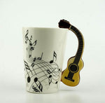 Guitar Style Ceramic Mug