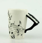 Guitar Style Ceramic Mug