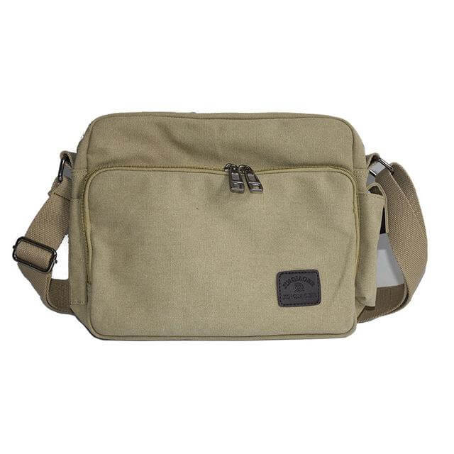 High Quality Men Canvas Messenger Bag - Image 2