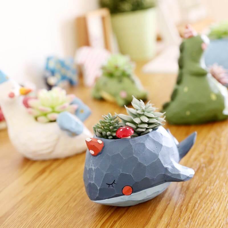 Creative Animals Mini Decorative Flower Pots - Image 6