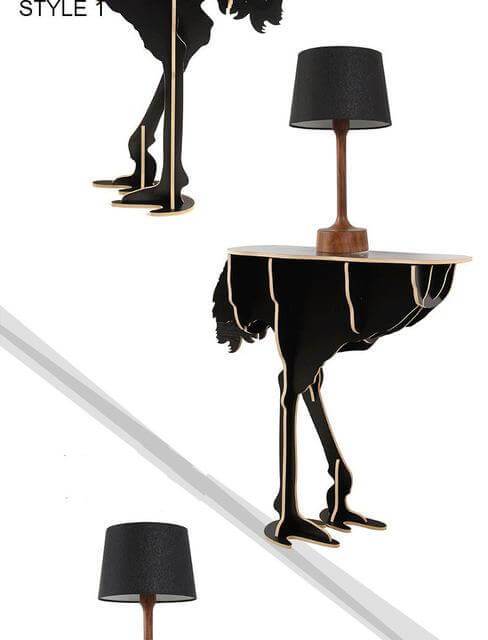 Creative Modern Life Style Assembly Wooden Table - Image 3
