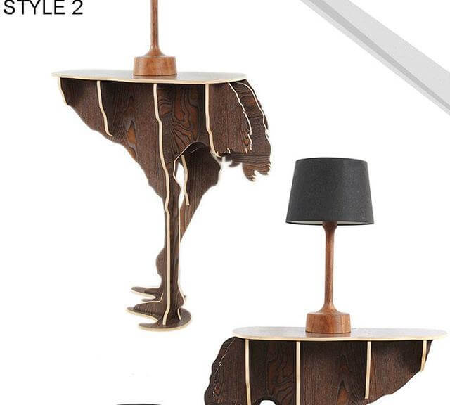 Creative Modern Life Style Assembly Wooden Table - Image 1