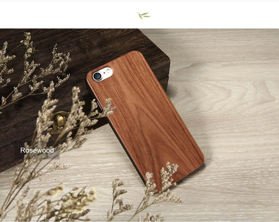 Wooden Case Genuine Real Natural Wood Back Cover For X and Other Models - Image 8