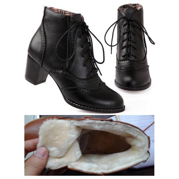 Women Ankle Winter Boots - Image 5