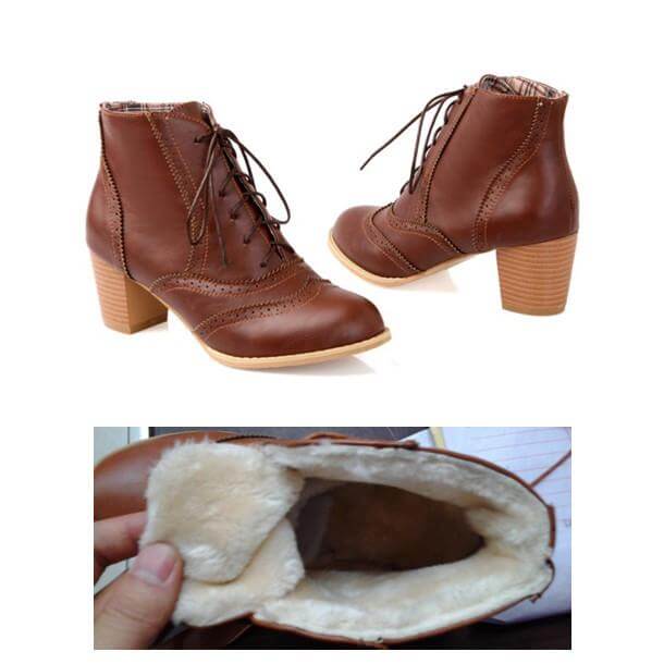 Women Ankle Winter Boots - Image 2
