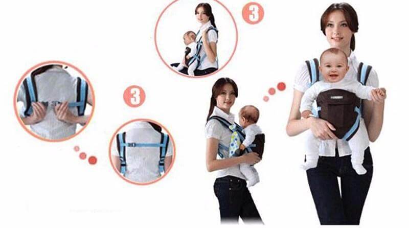 4 in 1 Breathable Front Facing Baby Carrier - Image 6