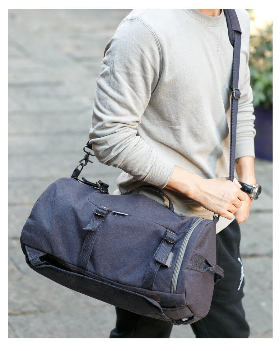 Cylinder package Multifunctional Male Fashion Backpack - Image 9