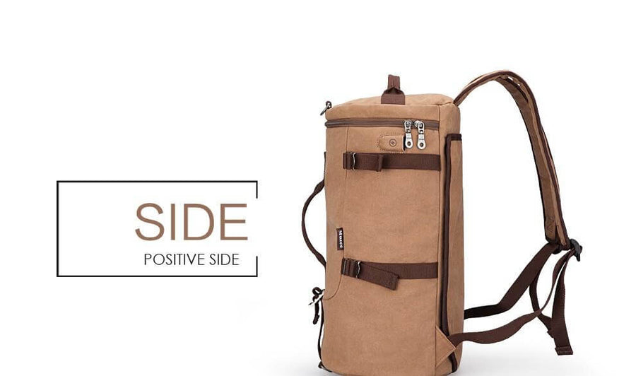 Cylinder package Multifunctional Male Fashion Backpack - Image 8