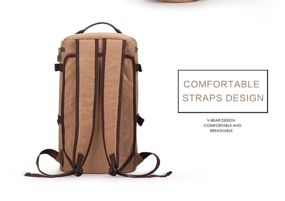 Cylinder package Multifunctional Male Fashion Backpack - MaviGadget