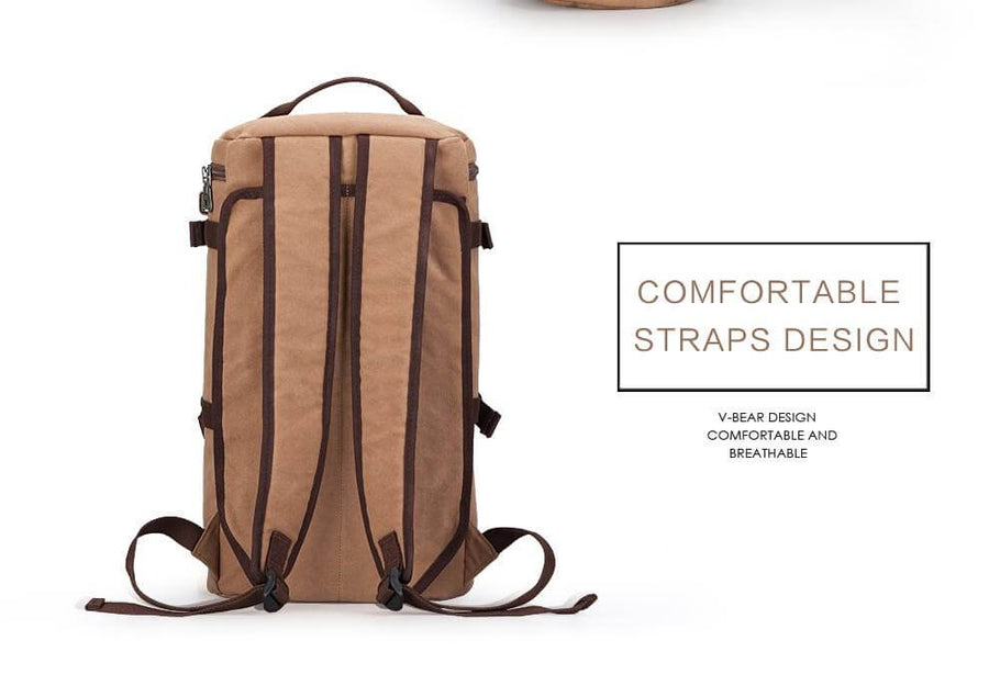 Cylinder package Multifunctional Male Fashion Backpack - Image 6