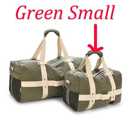 Travel Duffle Canvas Travel Handbags For Travellers - Image 3