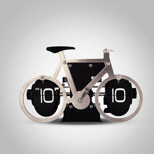 Stainless Steel Digital Automatic Creative Bike Clock - Image 0