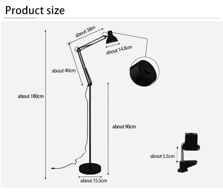 Elegant Modern Stand Floor Lamp - Image 2
