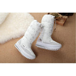 Long Sleeve Plush Warm Winter Boots for Women - MaviGadget