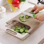 Slip-resistant Kitchen Multifunctional cutting board - MaviGadget