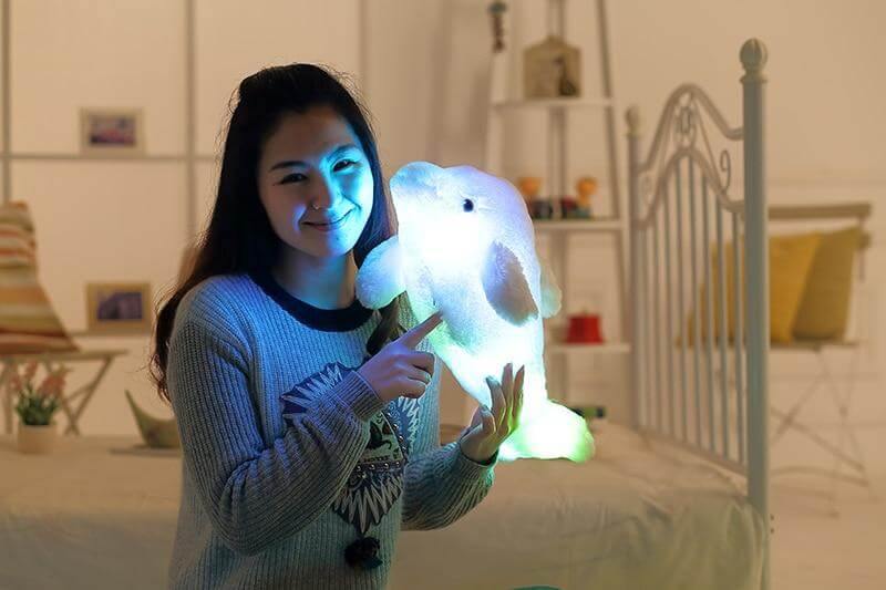 Creative Luminous Light-up Plush Dolphin - MaviGadget