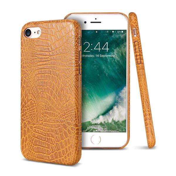 Luxury Crocodile Business style Leather Iphone Cases - Image 1