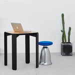 Nordic Modern Soft Metal Stool - MaviGadget